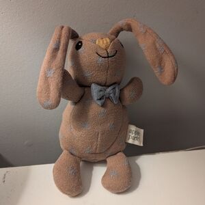 Apple Park Bunny Rabbit Orange Cotton Brown Stars